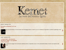 Tablet Screenshot of egittoantico.net